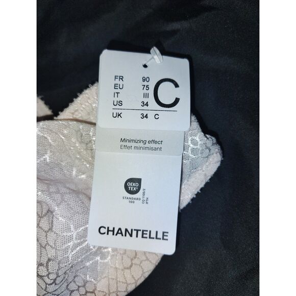 NWT Chantelle Magnifique Seamless Unlined Minimizer Size 34C Bra Blushing Pink - Picture 7 of 7